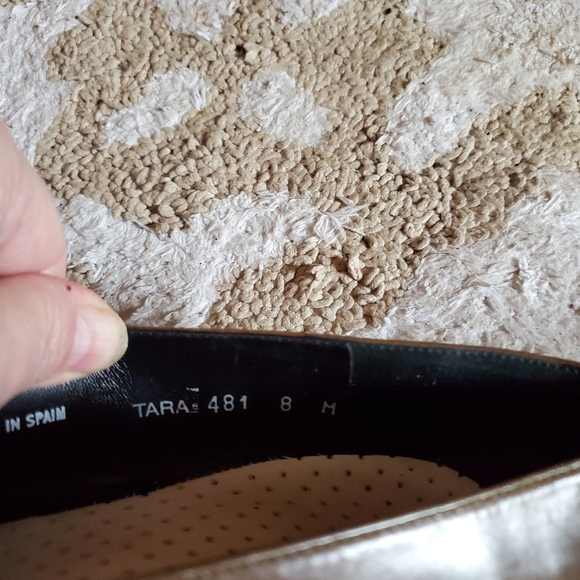 Mezlan Genuine Leather Pumps Womens 8M👠 Brown, Comfort Vamp Made Spain Heels👠 - Picture 14 of 14